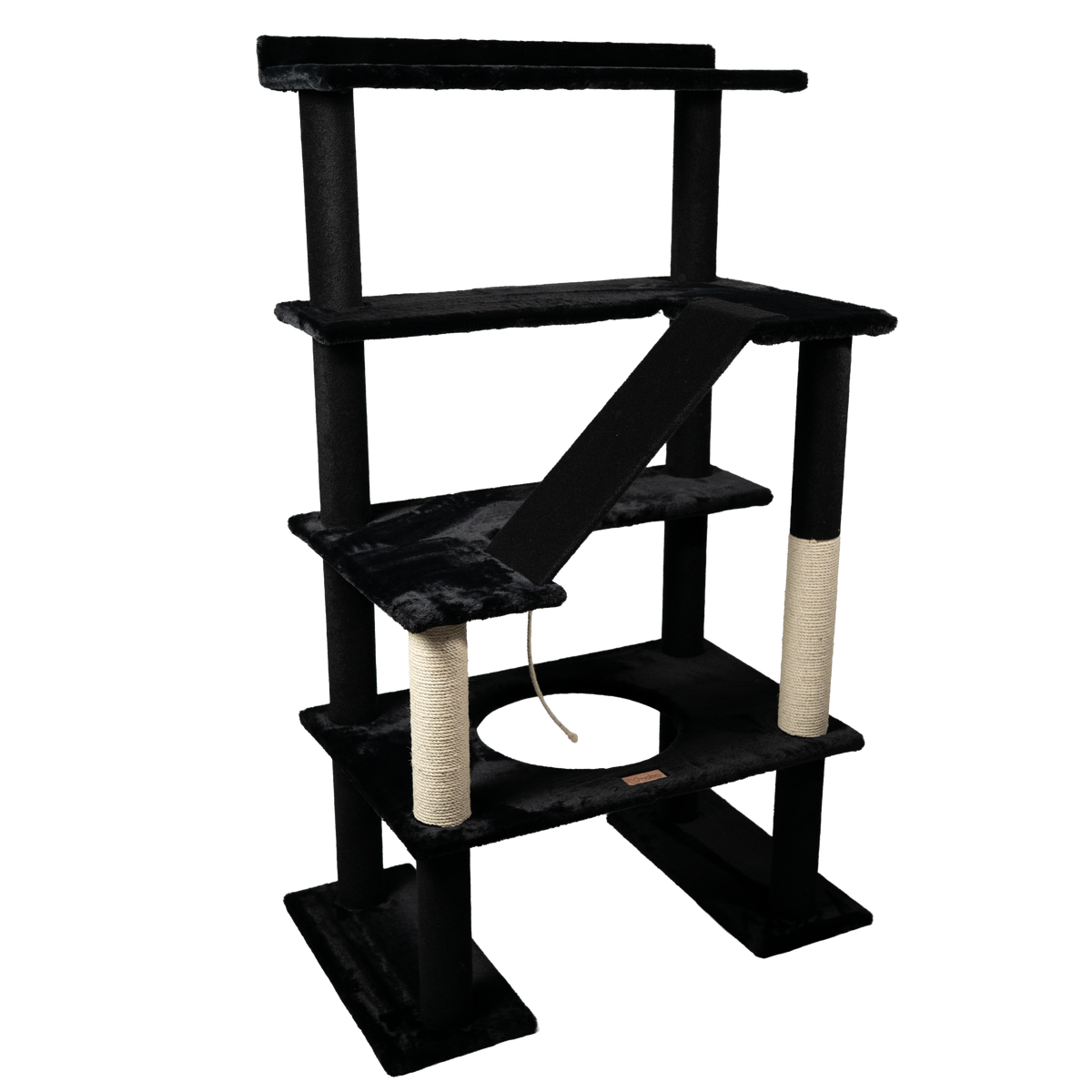 Maine Coon 65" Cat Tower - 5-Level Cat Tree